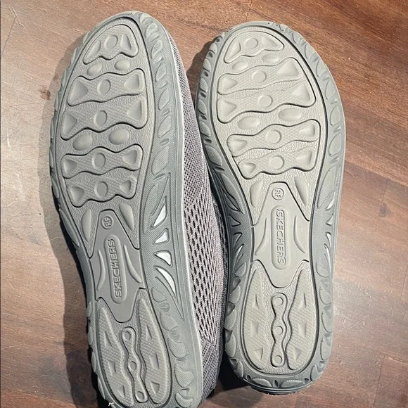 Skechers Dark Gray Women's Slip-On Loafers - Picture 3 of 9